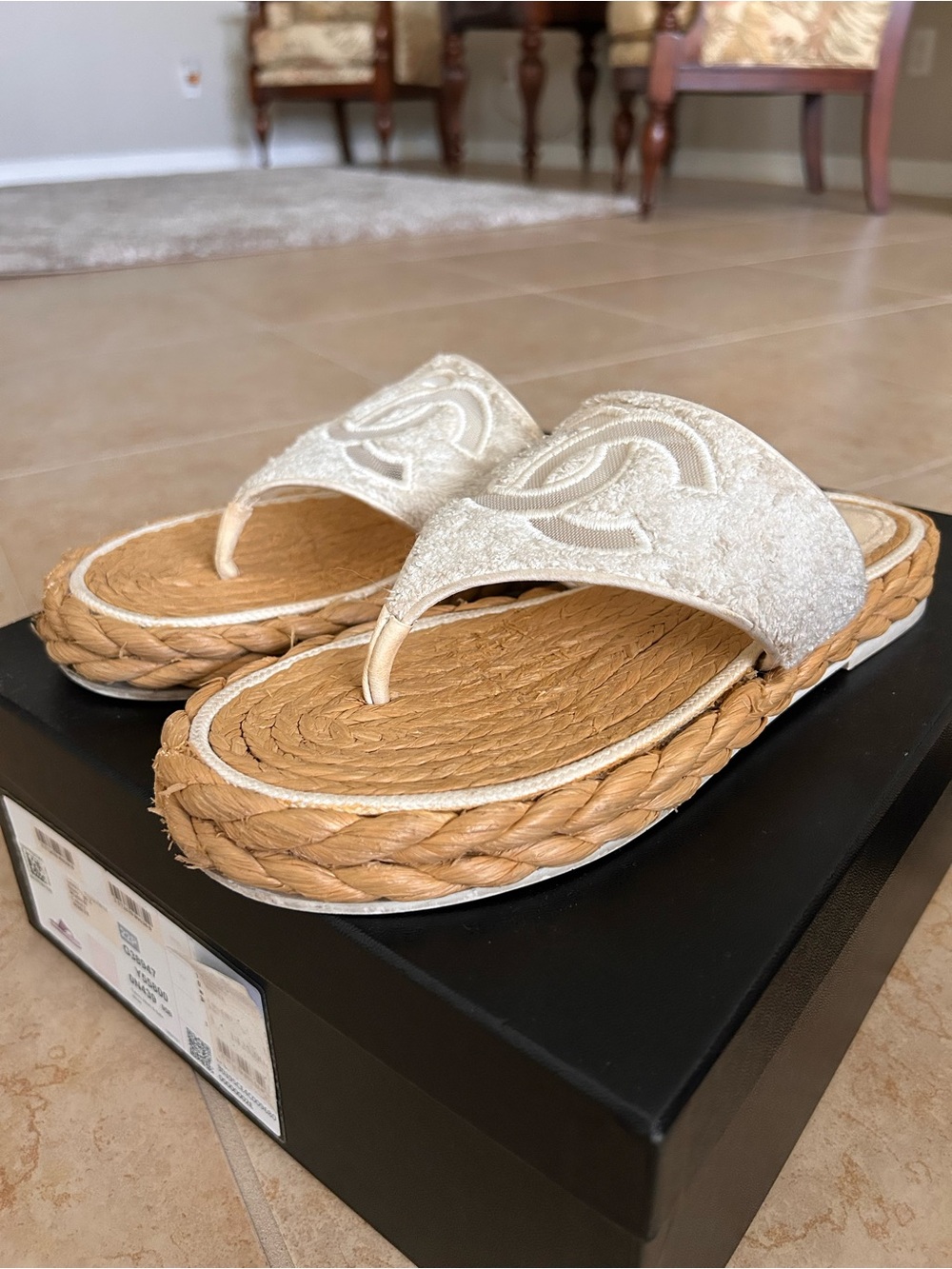 Authentic Chanel Sandals - Picture 3 of 8